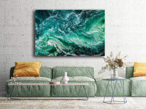 Apstraktne slike na platnu