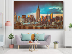 Slika na platnu - gradski pejzaz
